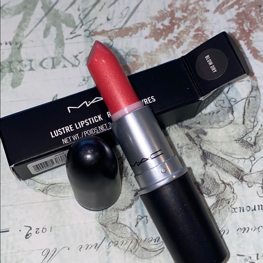 MAC COSMETICS BLOW DRY LUSTRE BNIB Lipstick RARE!